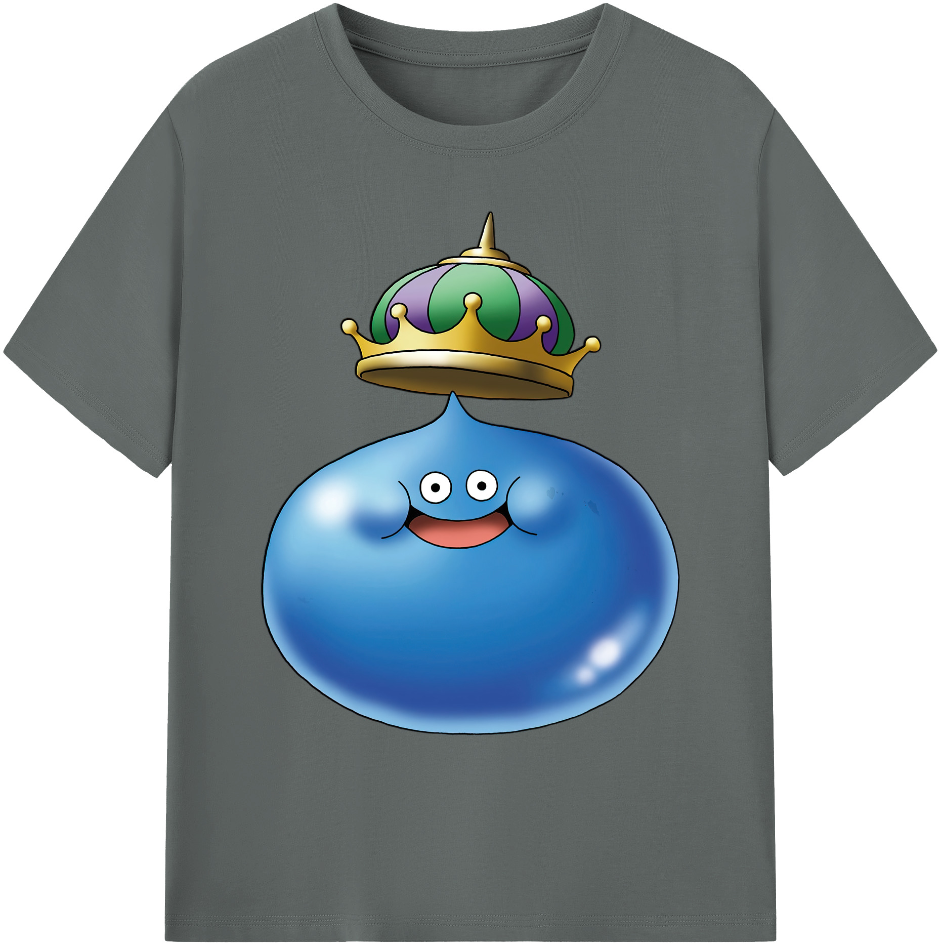 （画像用） ドラゴンクエスト Doragon Kuesuto Dragon Quest 綿100％ メンズ半袖Tシャツ｜肌触りやわらか＆通気性